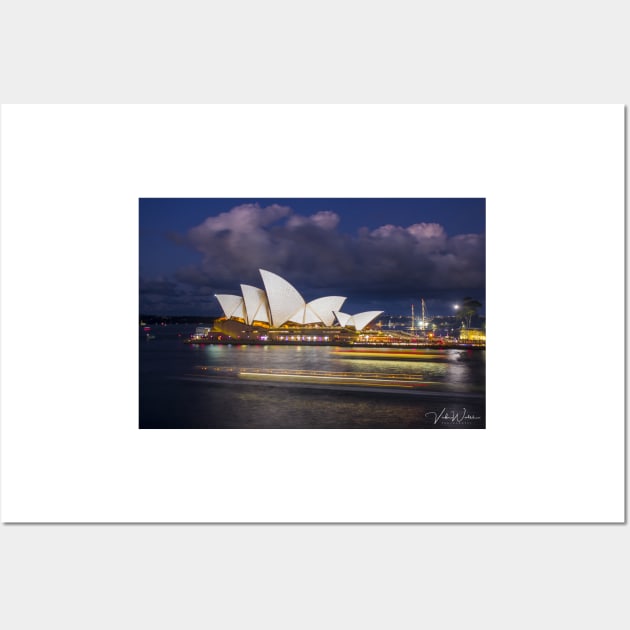 The Sydney Opera House, Sydney, NSW, Australia. Wall Art by VickiWalsh